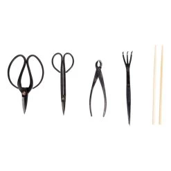 Werkzeugset Für Die Bonsaipflege, 5-teilig, Mit Aufbewahrungstasche 8 Werkzeugset Für Die Bonsaipflege, 5-teilig, Mit Aufbewahrungstasche -Gartenbedarf Verkäufe 0220401215 Werkzeugetui Scheren Kralle Zange Pinzette Staebchen 2