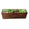 Anzuchtkiste Farm Fresh, Italienische Kräuter, Holz, Saatgut, Anzuchterde