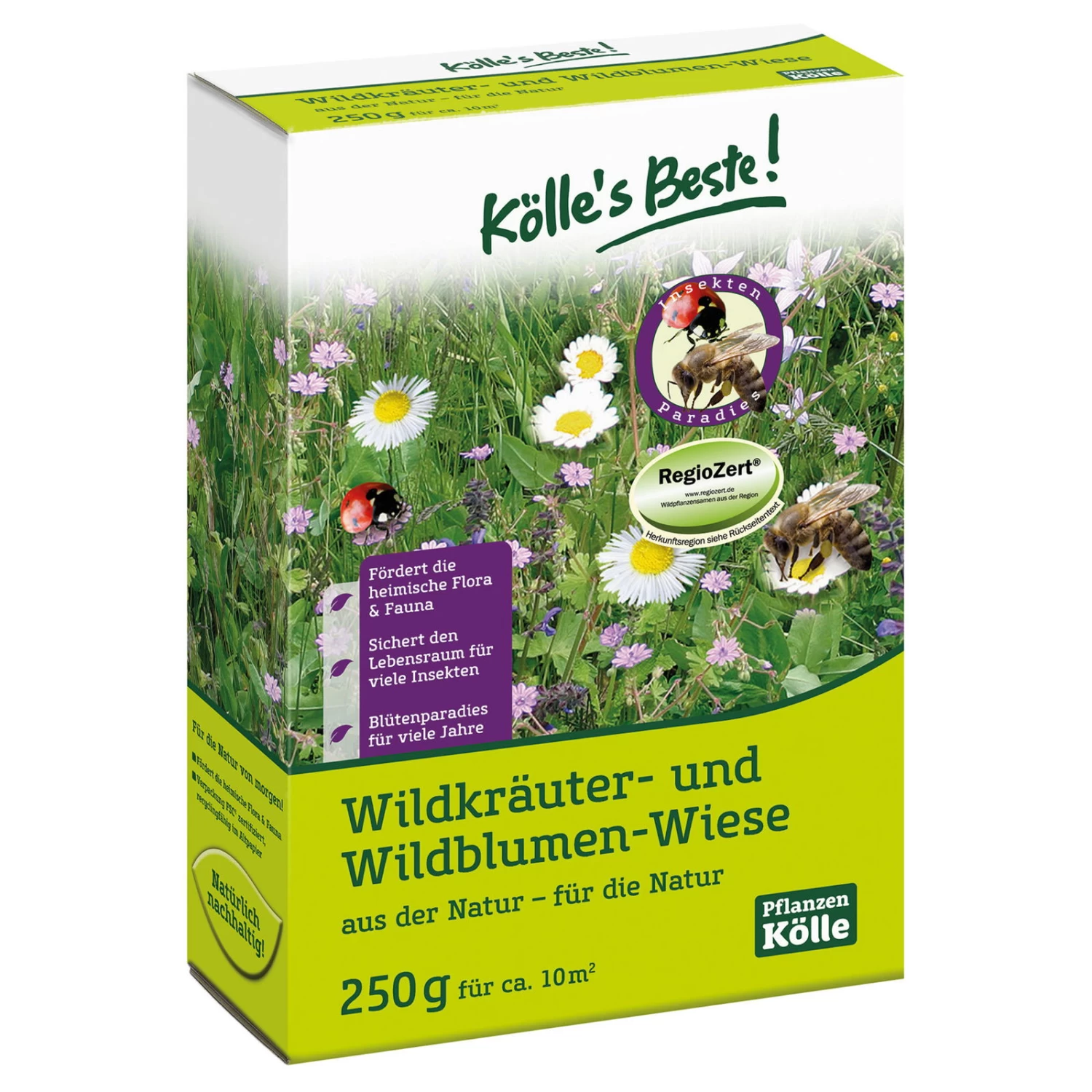 Kölle's Beste Wildkräuter- & Wildblumen-Wiese, Ostdeutsches Tiefland, 250 G 1 Kölle's Beste Wildkräuter- & Wildblumen-Wiese, Ostdeutsches Tiefland, 250 G