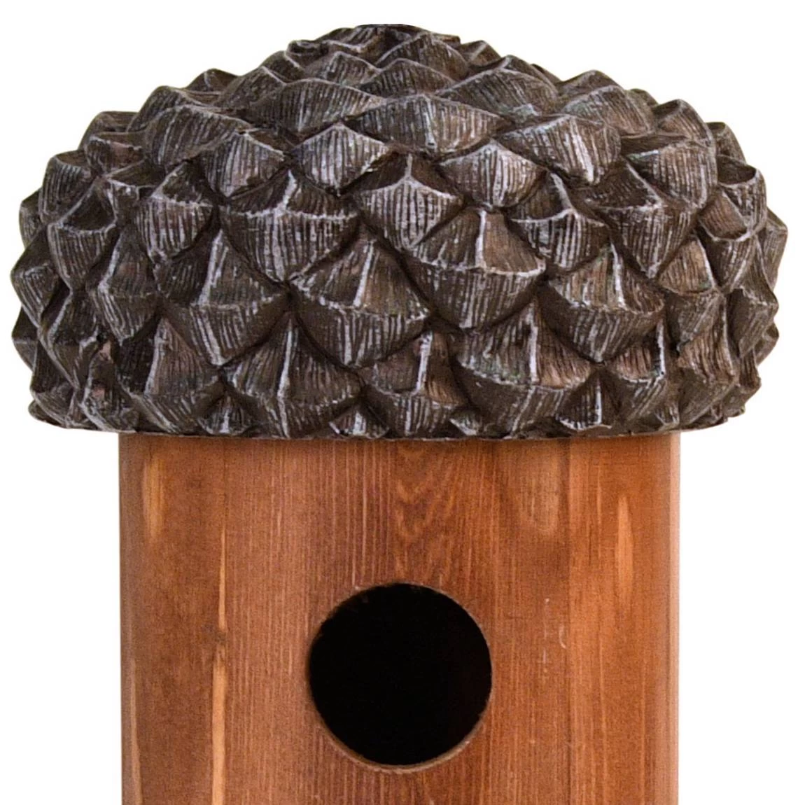 Nistkasten In Eichelform, Braun, Ca. 25 X 14 X 14 Cm 2 Nistkasten In Eichelform, Braun, Ca. 25 X 14 X 14 Cm – Bild 2