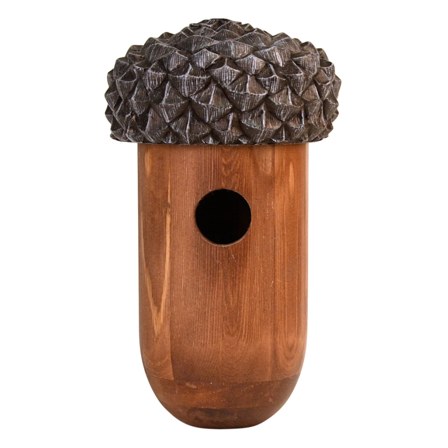 Nistkasten In Eichelform, Braun, Ca. 25 X 14 X 14 Cm 1 Nistkasten In Eichelform, Braun, Ca. 25 X 14 X 14 Cm