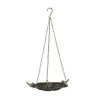 Vogeltränke Mit Kette, Bronzeoptik, 28 X 24 X 6 Cm