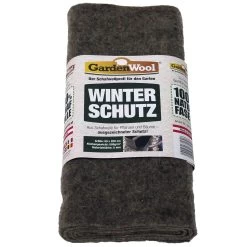 Winterschutzmatte Grau, Faserlänge: Ø45 Mm, 100 % Schafwolle -Gartenbedarf Verkäufe 0910250238 Winterschutzmatte grau 50x200cm 55322