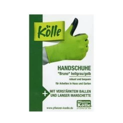 Kölle Arbeitshandschuhe "Bruno" Gr. 10, Hellgrau/gelb -Gartenbedarf Verkäufe 0910703042 Koelle Arbeitshandschuh Bruno Gr10 hellgraugelb 4 16844