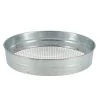 Erdsieb, Silber, Verzinkter Stahl, Ca. Ø37 Cm
