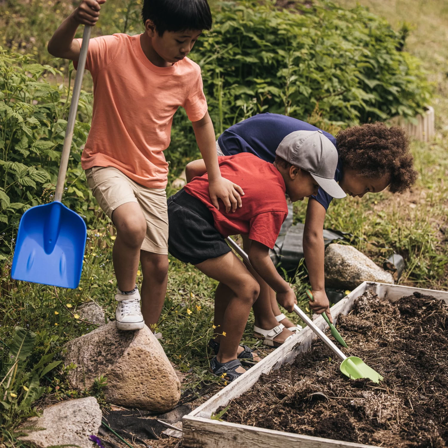 Schaufel 'MyFirst Fiskars', Blau/orange 6 Schaufel 'MyFirst Fiskars', Blau/orange – Bild 6
