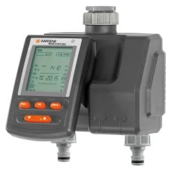 Bewässerungscomputer, Gardena, 2 Gartenbereiche, 3 Vorgänge Täglich