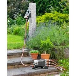 Wasserverteiler, Gardena, Bis 6 Anschlussgeräte, Für Bewässerungscomputer -Gartenbedarf Verkäufe 0930101138 Wasserverteiler automatic 3 61560