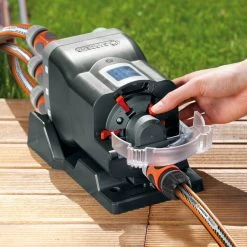 Wasserverteiler, Gardena, Bis 6 Anschlussgeräte, Für Bewässerungscomputer -Gartenbedarf Verkäufe 0930101138 Wasserverteiler automatic 5 61558