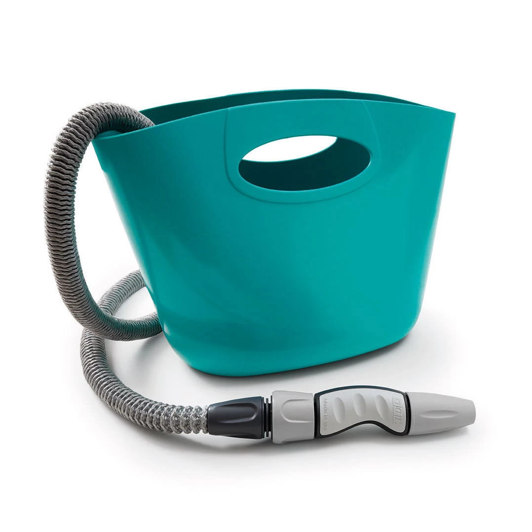 Aquapop Mit Selbstaufdehnbarem Schlauch, 5-15m, Aquamarin, Kunststoff / Polyester 1 Aquapop Mit Selbstaufdehnbarem Schlauch, 5-15m, Aquamarin, Kunststoff / Polyester