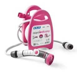 Aqua Balcony Schlauchtrommel Mit 10 M Schlauch, Fuchsia