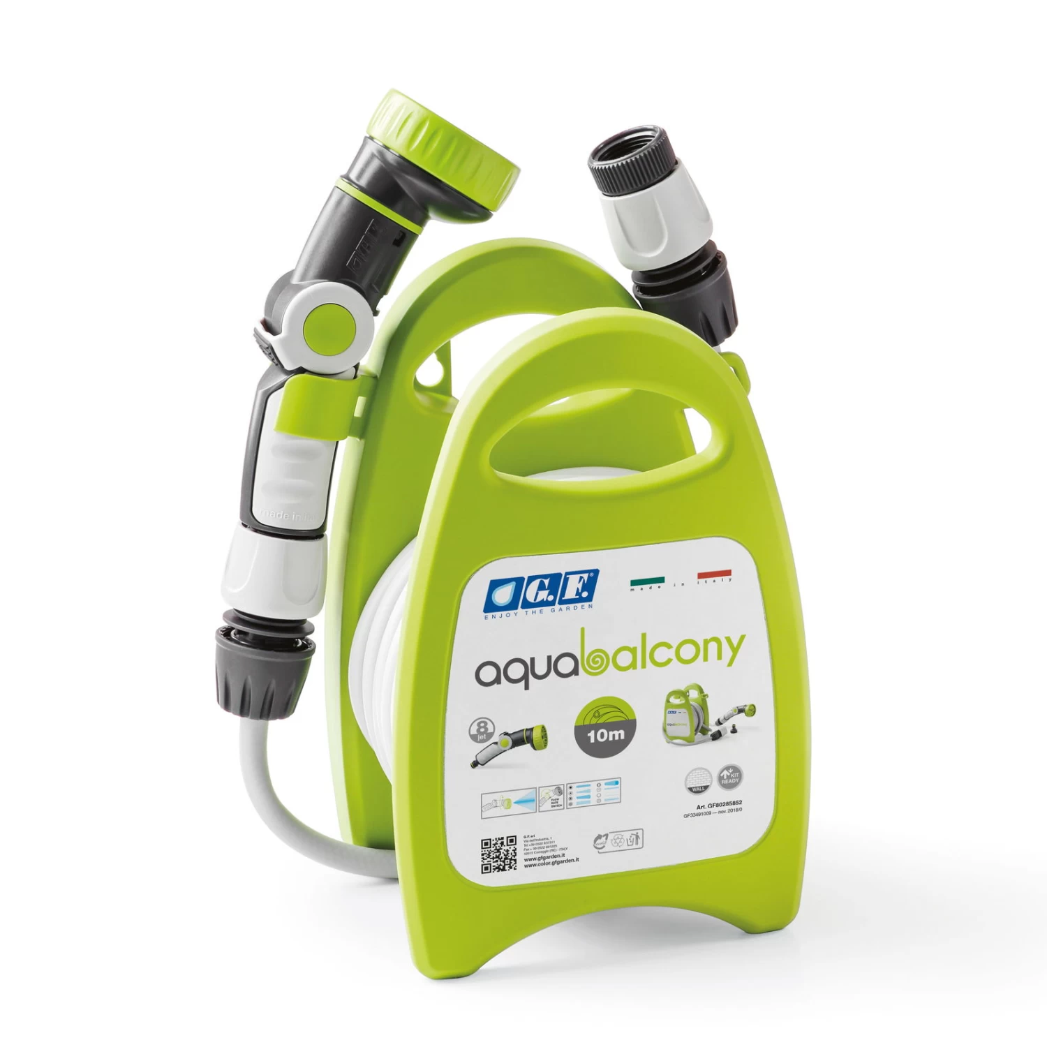 Aqua Balcony Schlauchtrommel Mit 10 M Schlauch, Lime 1 Aqua Balcony Schlauchtrommel Mit 10 M Schlauch, Lime