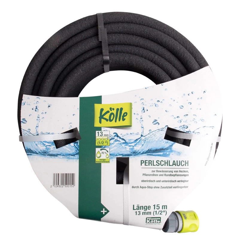 Kölle Perlschlauch Schwarz, Ø 13 Mm, 15 M Lang 1 Kölle Perlschlauch Schwarz, Ø 13 Mm, 15 M Lang