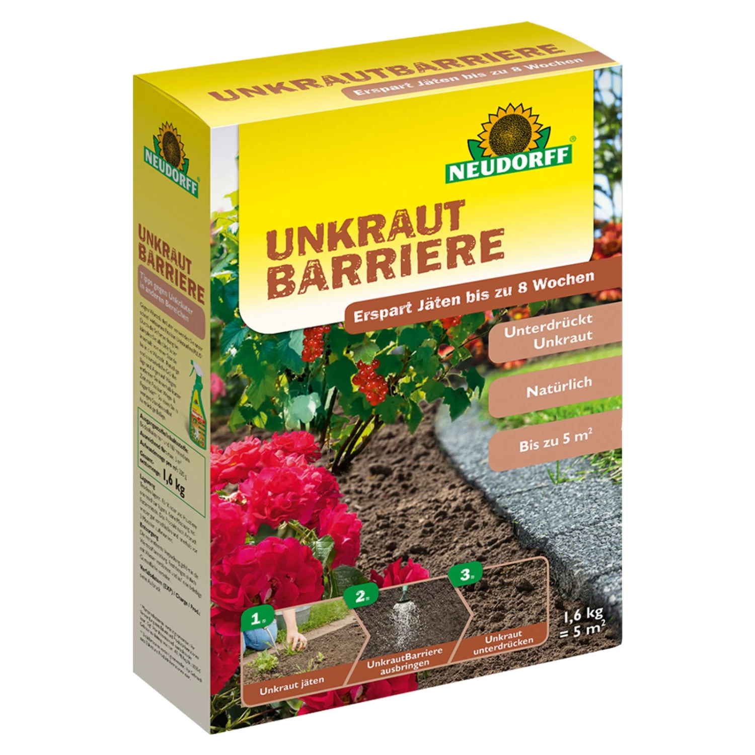 Unkraut Barriere, 1,6 Kg 1 Unkraut Barriere, 1,6 Kg