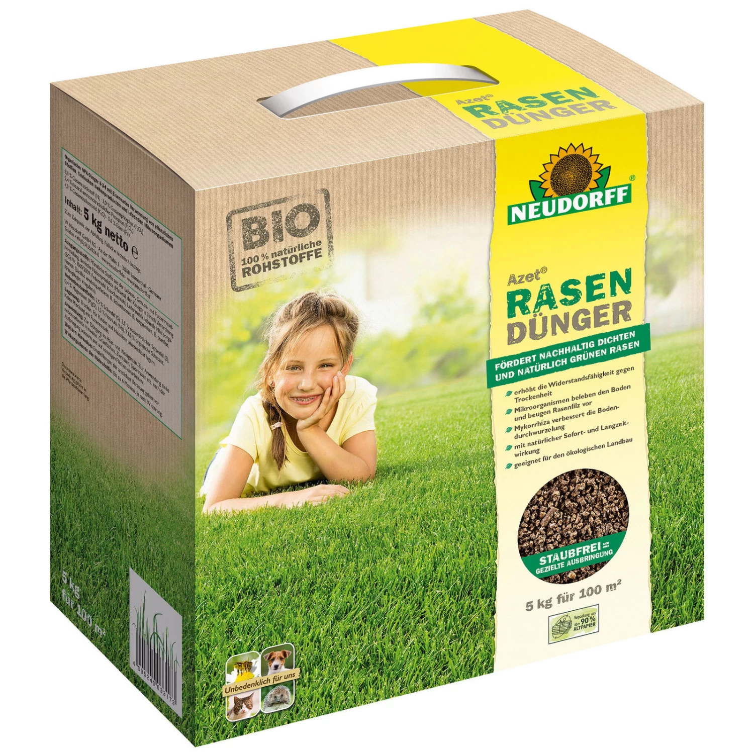 Azet Rasendünger, 5 Kg 1 Azet Rasendünger, 5 Kg