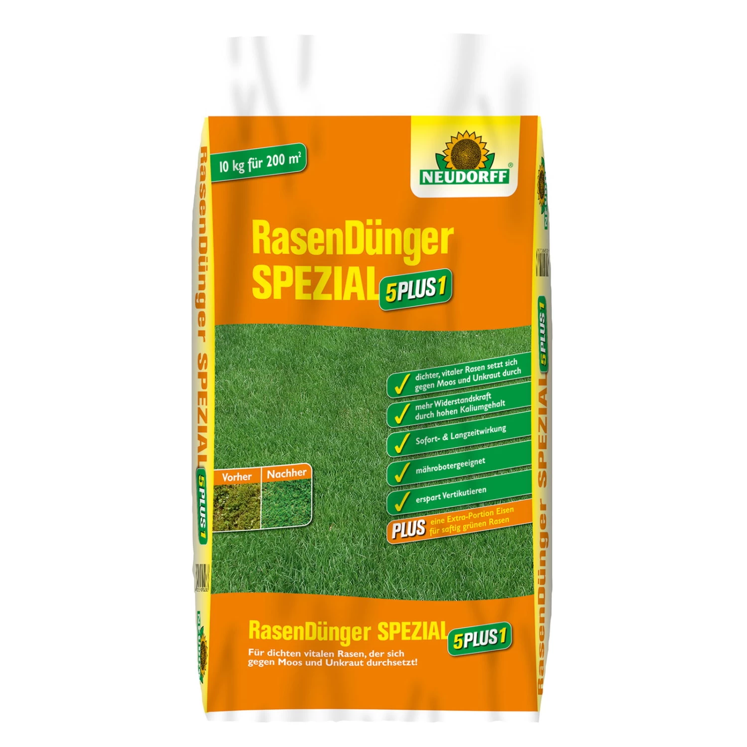 Neudorff Rasendünger Spezial 5Plus1, 10 Kg 1 Neudorff Rasendünger Spezial 5Plus1, 10 Kg