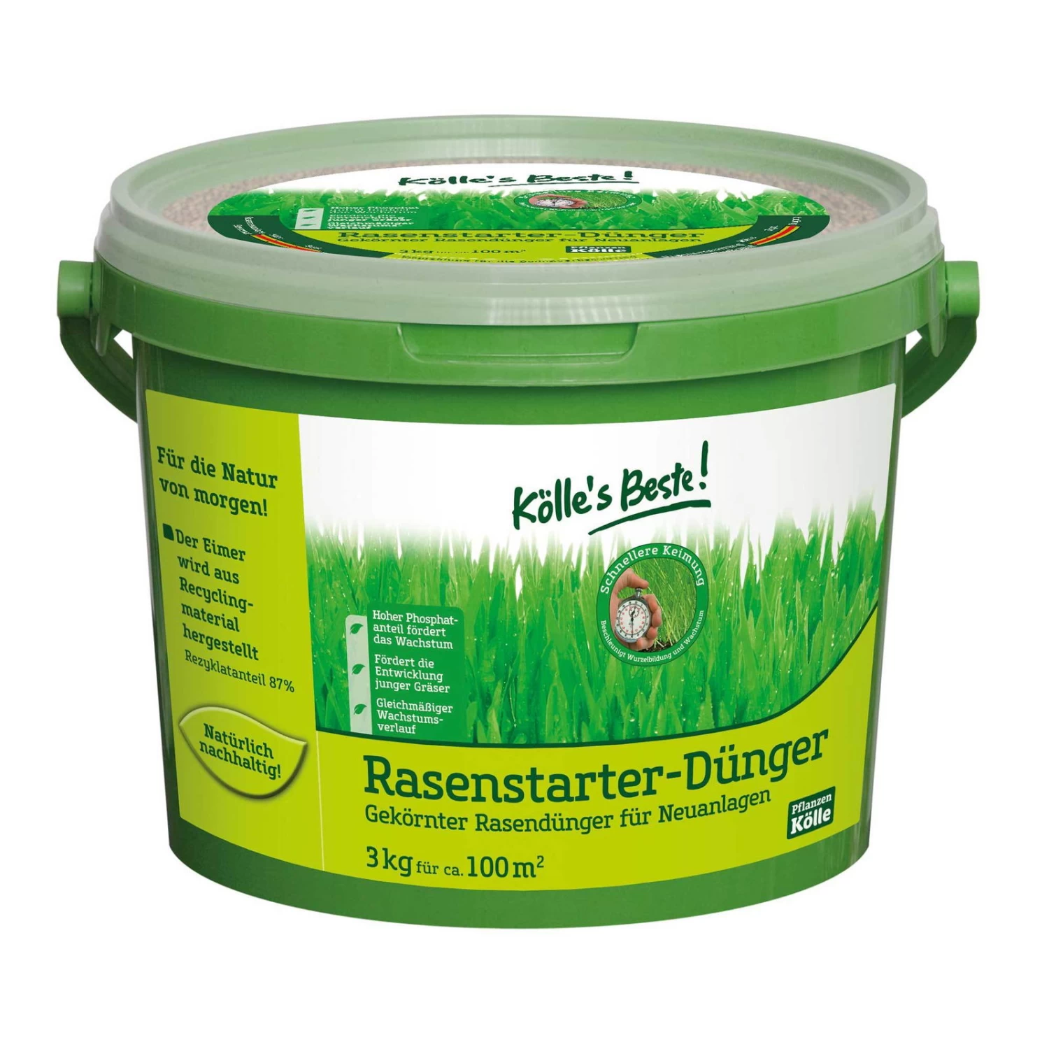 Kölle's Beste Rasenstarter-Dünger 3 Kg 1 Kölle's Beste Rasenstarter-Dünger 3 Kg