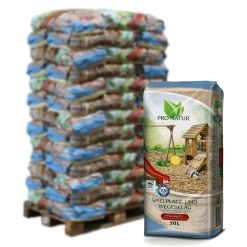 ProNatur Spielplatz- Und Wegebelag, 1950 L Gesamt, 39 Sack á 50 L, Palettenware Ohne Zusätzliche Versandkosten