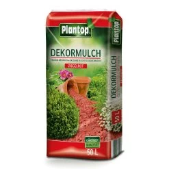 Plantop Dekormulch Ziegelrot, 1950 L Gesamt, 39 Sack á 50 Liter 5 Plantop Dekormulch Ziegelrot, 1950 L Gesamt, 39 Sack á 50 Liter -Gartenbedarf Verkäufe 0960200191 Plantop Dekormulch 10 40mm ziegelrot 50l 78112