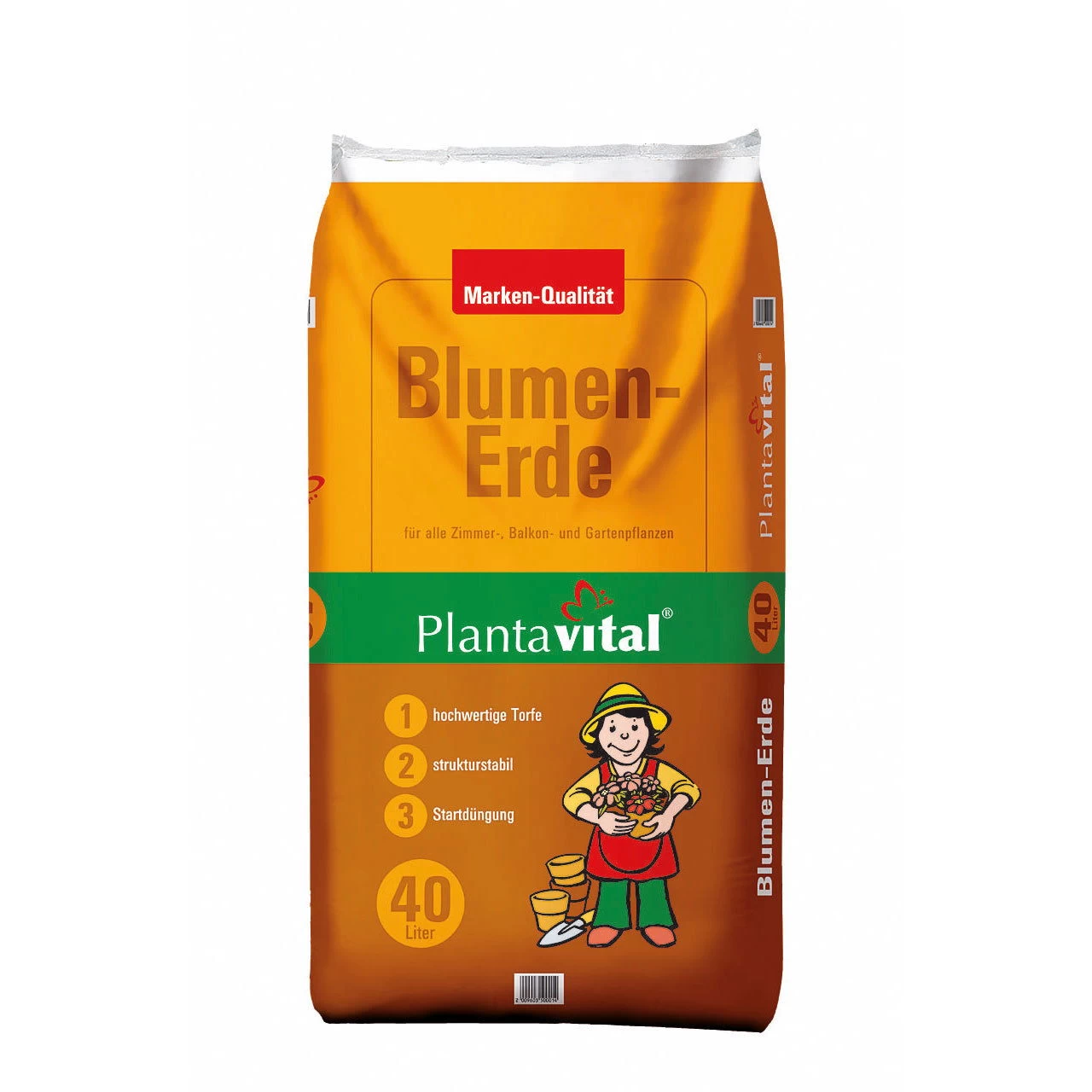 Plantavital Blumenerde, 2400l, 60 Sack á 40l 2 Plantavital Blumenerde, 2400l, 60 Sack á 40l – Bild 2