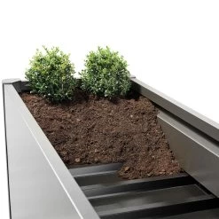 Biohort Zwischenboden Für Hochbeet 1x1, 98x100x3cm, Feuerverzinktes, Polyamid-einbrennlackiertes Stahlblech