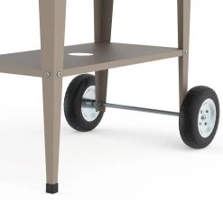 Hochbeet-Trolley Mit Rädern, Taupe, Metall, 75 X 35 X 80 Cm, 47 L -Gartenbedarf Verkäufe 0980250143 Urban Garden Trolly auf Raedern taupe 3 84525