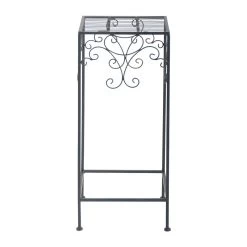 Pflanztisch L, Schwarz, Eisen, Ca. 31 X 31 X 70 Cm