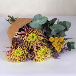 Gemischter Blumenbund 'Baltazar' Inkl. Gratis Grußkarte 5 Gemischter Blumenbund 'Baltazar' Inkl. Gratis Grußkarte -Gartenbedarf Verkäufe 1025700010 DIY Mixbund Baltazar Chrysanth Craspedia Euka Statice 2 94432