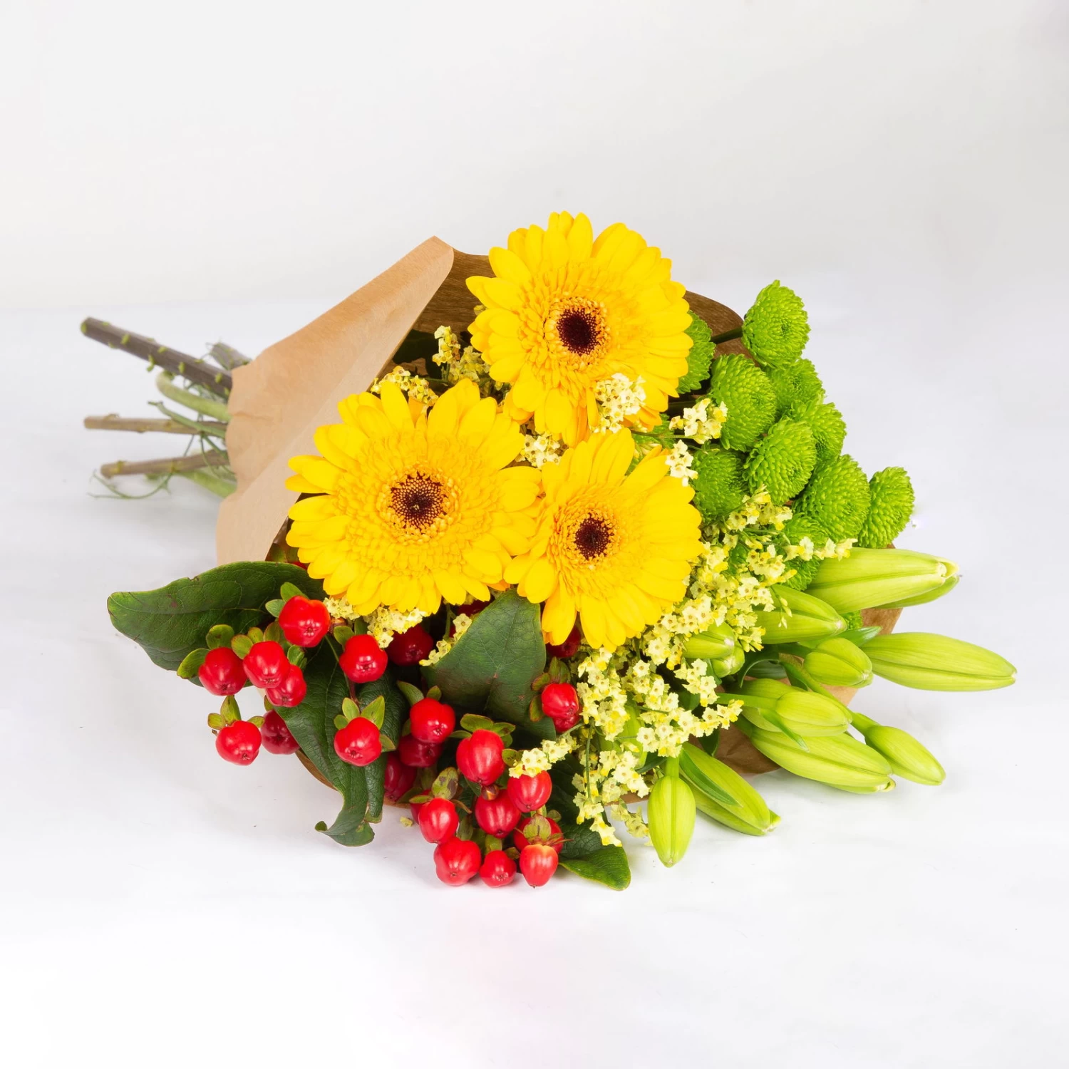 Gemischter Blumenbund 'Sonnentag' Inkl. Gratis Grußkarte 2 Gemischter Blumenbund 'Sonnentag' Inkl. Gratis Grußkarte – Bild 2