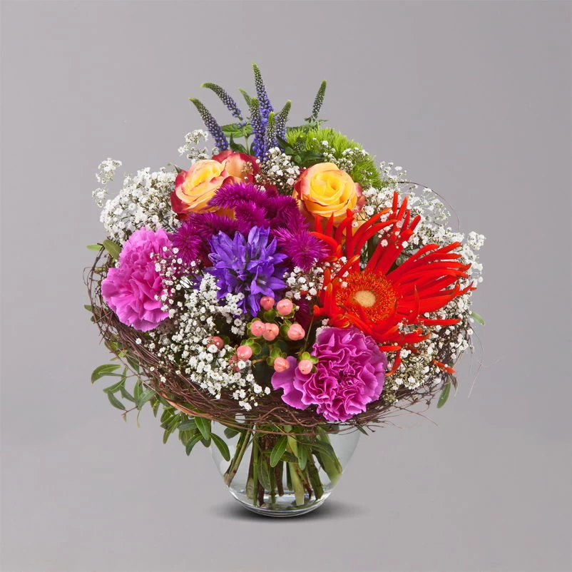 Blumenstrauß 'Happy Birthday!' Inkl. Gratis Grußkarte 2 Blumenstrauß 'Happy Birthday!' Inkl. Gratis Grußkarte – Bild 2