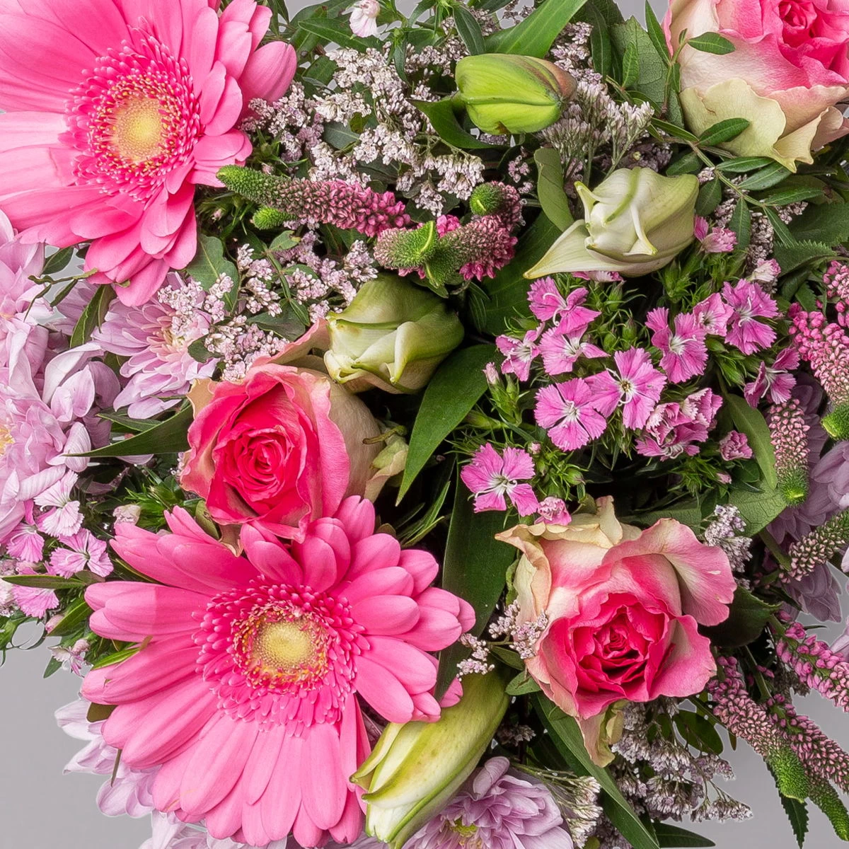 Blumenstrauß 'Firenze', Rosa, Inkl. Gratis Grußkarte 2 Blumenstrauß 'Firenze', Rosa, Inkl. Gratis Grußkarte – Bild 2