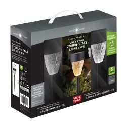 Gartenleuchte 'Cygnus', 4er-Set, Grau, Edelstahl 7 Gartenleuchte 'Cygnus', 4er-Set, Grau, Edelstahl -Gartenbedarf Verkäufe 2950100644 Cygnus warmweisses Licht 4er Pack 5 Lumen 100357