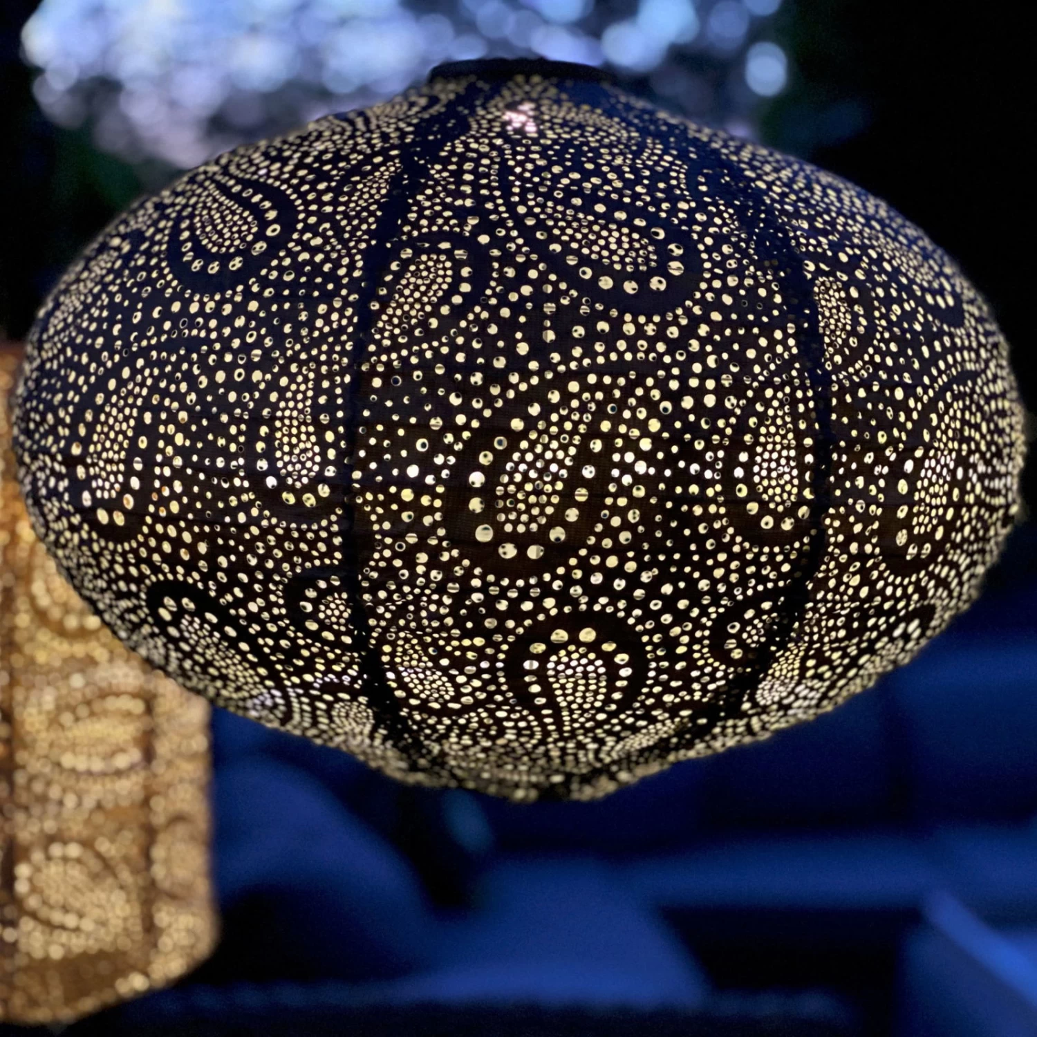 Solarlaterne 'Oval 40', Taupe, Ø 40 X 27 Cm 2 Solarlaterne 'Oval 40', Taupe, Ø 40 X 27 Cm – Bild 2