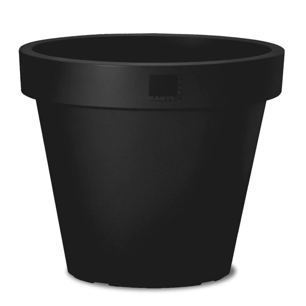 Kölle Pflanzgefäß Julie Anthrazit, Ø Ca. 40 Cm, Höhe 35 Cm, Erdvol. 24 L 1 Kölle Pflanzgefäß Julie Anthrazit, Ø Ca. 40 Cm, Höhe 35 Cm, Erdvol. 24 L