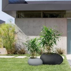 Pflanzstein Flow, Stony Grey, L 48 X B 38 X H 23 Cm -Gartenbedarf Verkäufe 3210103633 3210103634 3210103635 3210103636 Pflanzstein Flow stony black grey 1 55926