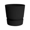 Pflanzgefäß „Greenville Round 25“ In Living Black Von Elho