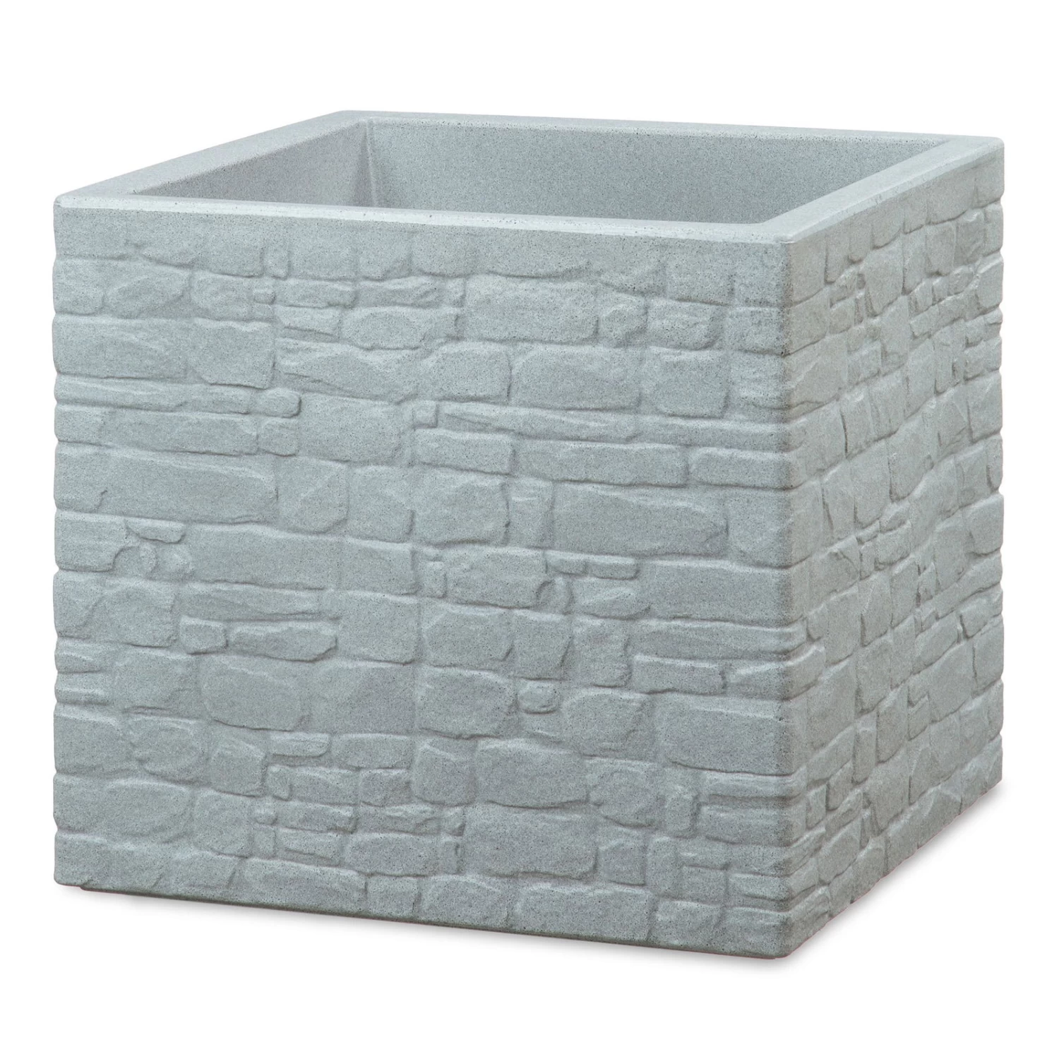 Pflanzgefäß 'Muretto', Grau, L 29 X B 29 X H 27 Cm 2 Pflanzgefäß 'Muretto', Grau, L 29 X B 29 X H 27 Cm – Bild 2