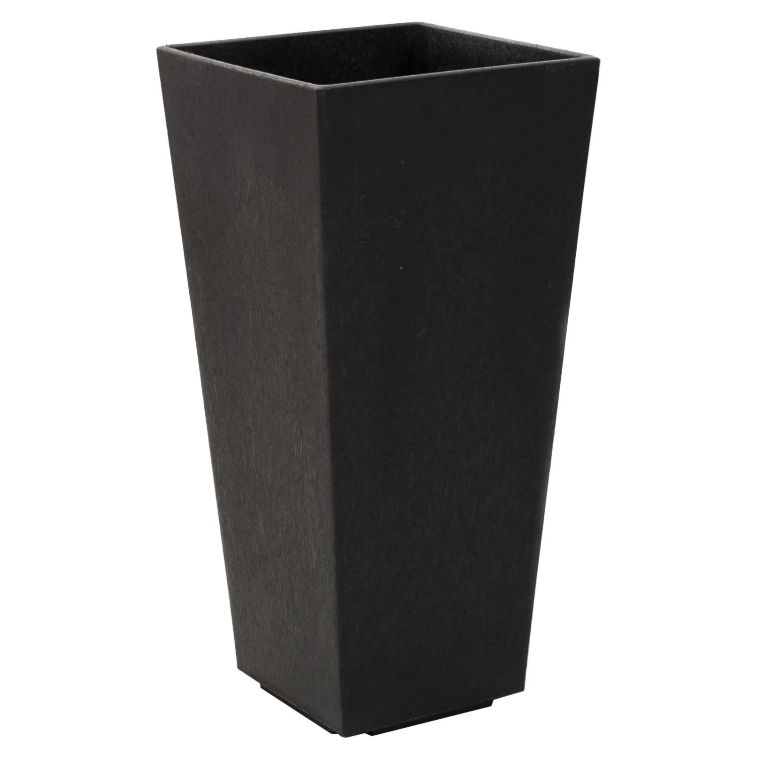 Pflanzgefäß 'Sonata', Schiefer, Kunststoff, Ca. 26 X 26 X 50 Cm 1 Pflanzgefäß 'Sonata', Schiefer, Kunststoff, Ca. 26 X 26 X 50 Cm