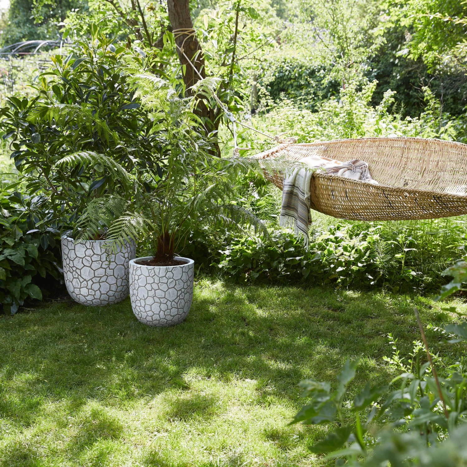 Pflanzgefäß 'Clay', Elfenbein 2 Pflanzgefäß 'Clay', Elfenbein – Bild 2