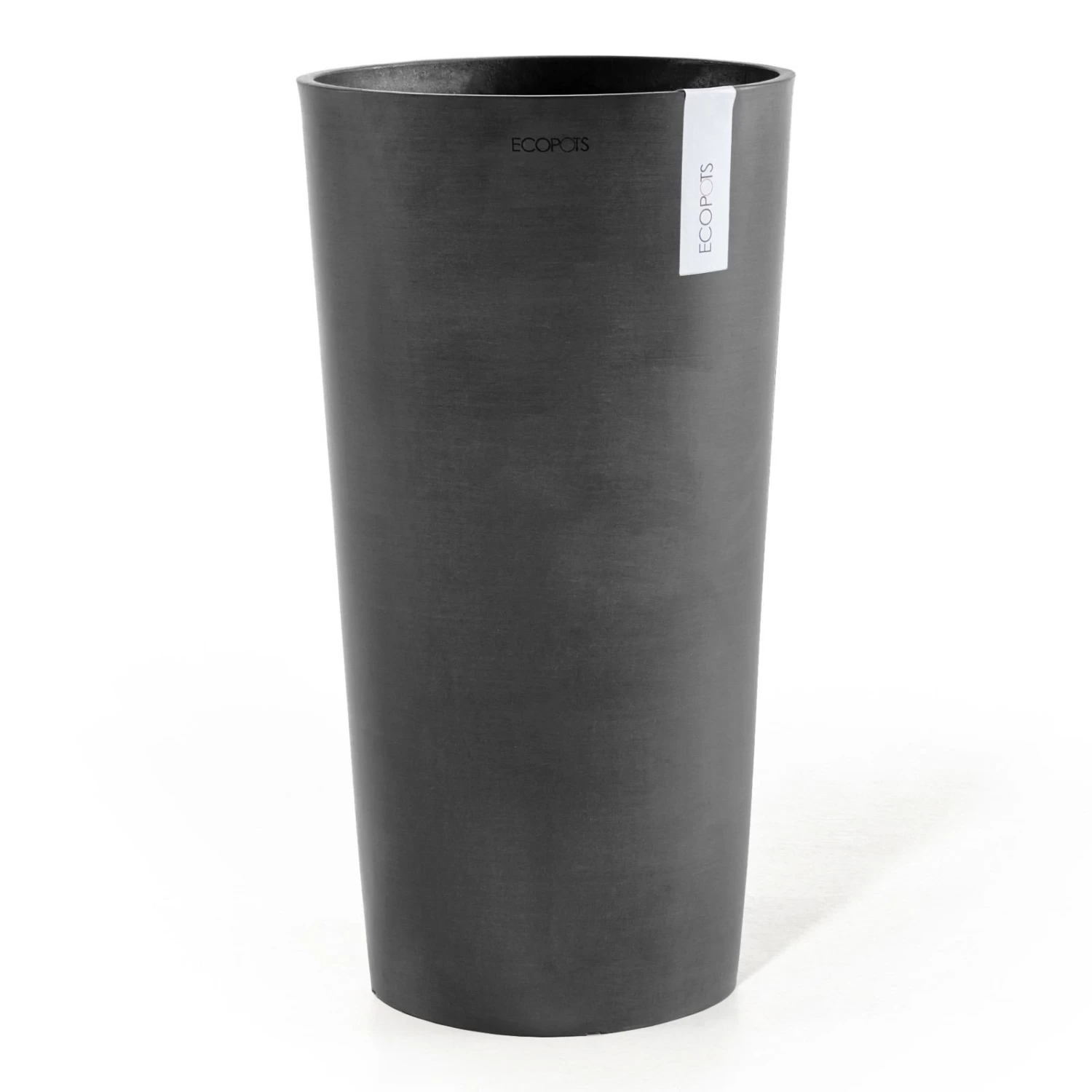 Pflanzgefäß 'Amsterdam Midi', Dunkelgrau, Ø 34 X H 66 Cm 1 Pflanzgefäß 'Amsterdam Midi', Dunkelgrau, Ø 34 X H 66 Cm