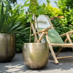 Pflanzgefäß 'Rowen', Gold, Ø 42 X H 41 Cm 13 Pflanzgefäß 'Rowen', Gold, Ø 42 X H 41 Cm -Gartenbedarf Verkäufe 3210801621 3210801622 3210801623 Pflanzgefaess Rowen gold 2 114983