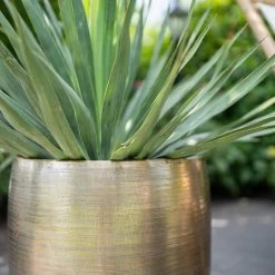 Pflanzgefäß 'Rowen', Gold, Ø 42 X H 41 Cm 10 Pflanzgefäß 'Rowen', Gold, Ø 42 X H 41 Cm -Gartenbedarf Verkäufe 3210801622 Pflanzgefaess Rowen gold D 42 x H 41 cm 2 114989