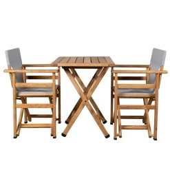 Holz-Regiesessel 'Matera' -Gartenbedarf Verkäufe 3910201636 Holz Regiesessel Matera Textilen grau 10 102296