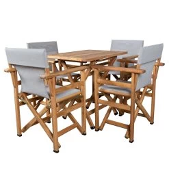 Holz-Regiesessel 'Matera' -Gartenbedarf Verkäufe 3910201636 Holz Regiesessel Matera Textilen grau 12 102297