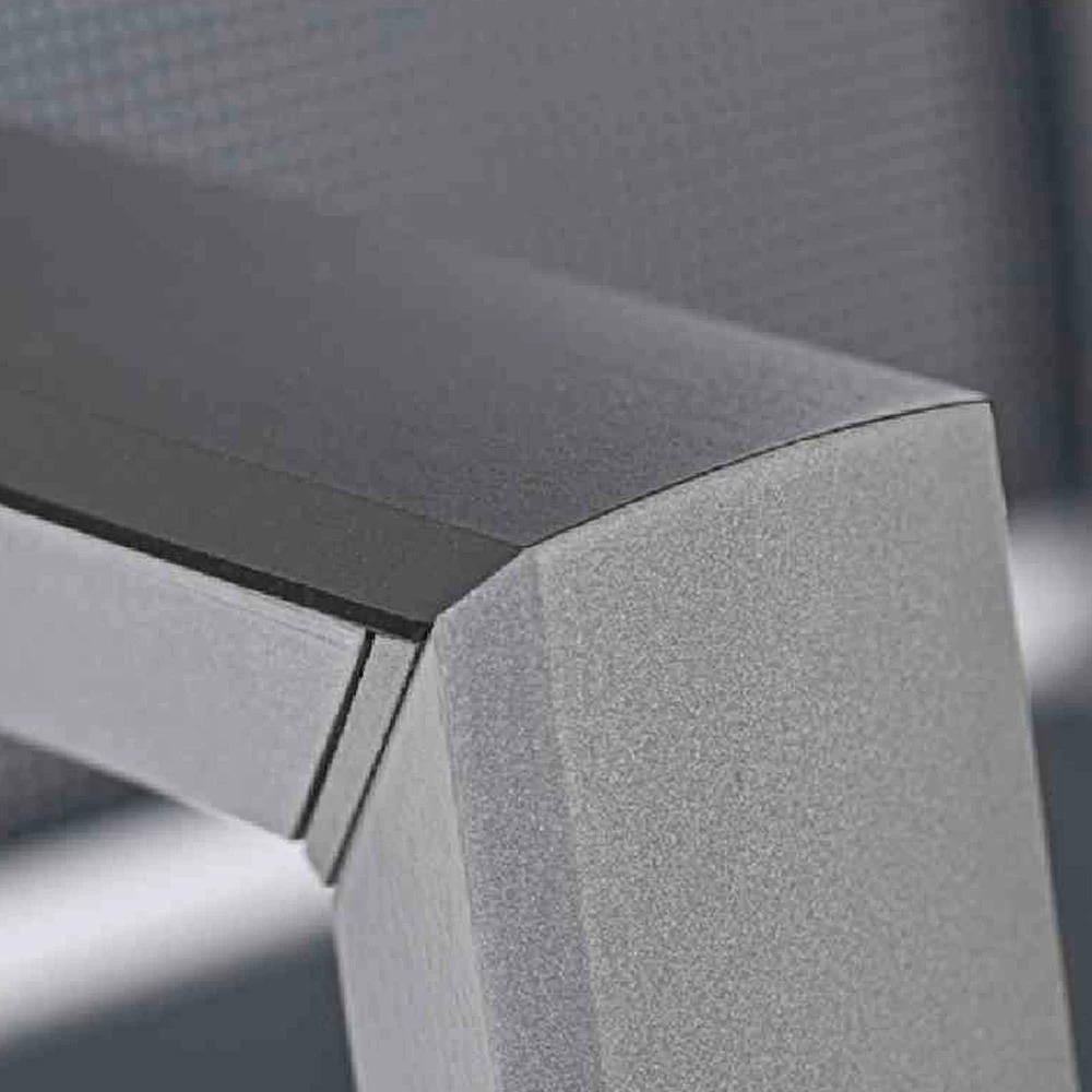 Sieger Exklusiv Stapelsessel Trento Graphit, Bezug Grau 3 Sieger Exklusiv Stapelsessel Trento Graphit, Bezug Grau – Bild 3