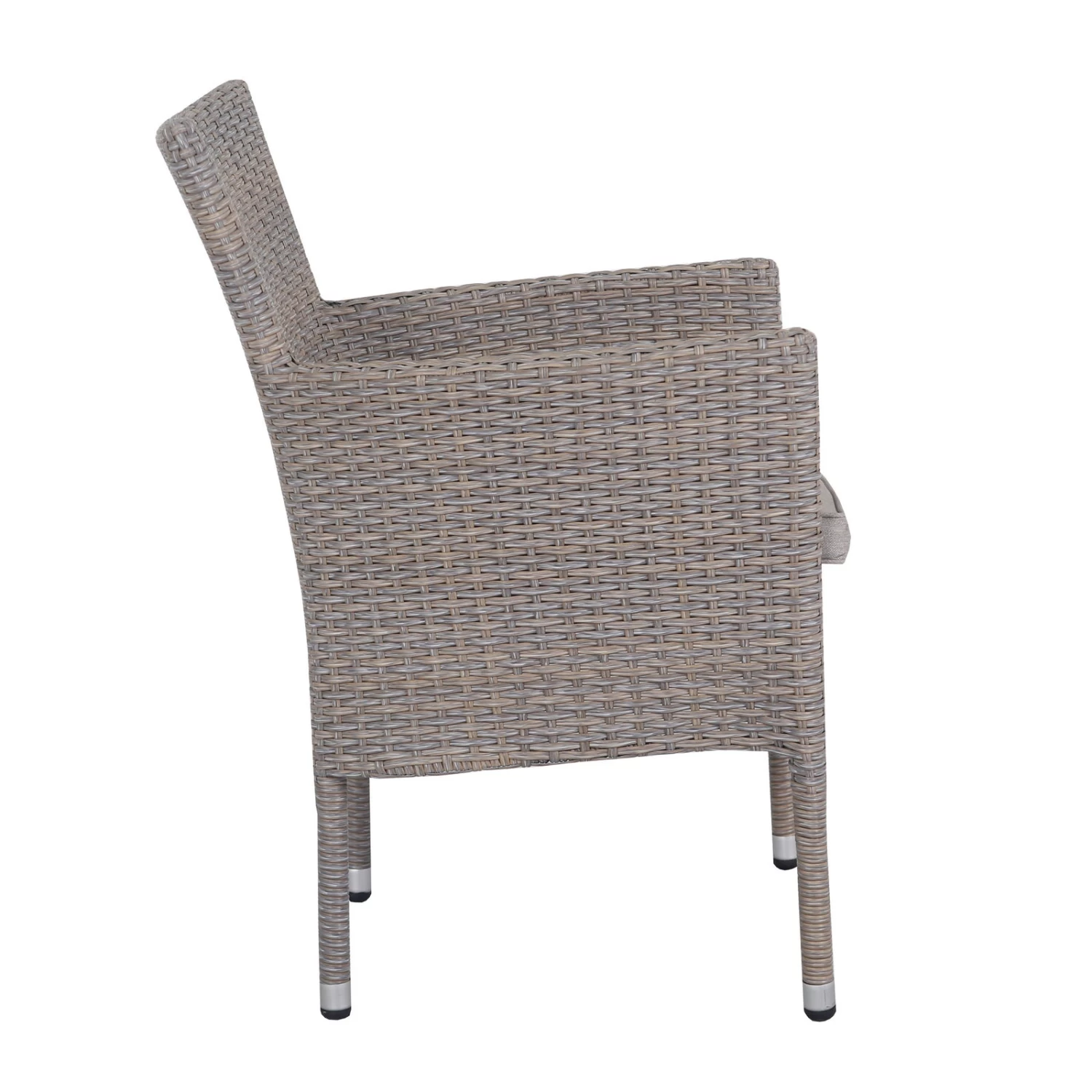 Stapelsessel Capri - Kölle Mixed Brown / Robust, Schlicht, Pflegeleicht 2 Stapelsessel Capri - Kölle Mixed Brown / Robust, Schlicht, Pflegeleicht – Bild 2