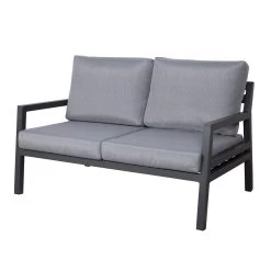 4-teilige Lounge-Gruppe 'Piazza', Tisch Mit Glasplatte, Inklusive Auflagen 11 4-teilige Lounge-Gruppe 'Piazza', Tisch Mit Glasplatte, Inklusive Auflagen -Gartenbedarf Verkäufe 3910302532 Alu Loungergruppe Piazza 4tlg schwarz inkl Kissen grau Tisch mit Glasplatte3 74482