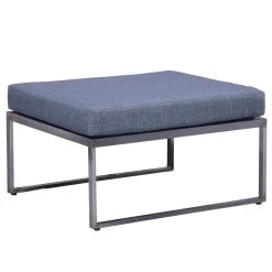 Ottomane Gartenhocker 'Boho' Inkl. Auflage, 76 X 66 X H 43 Cm