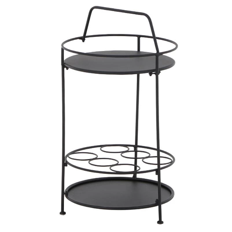 Beistelltisch 'Siero', Siena Garden, Anthrazit, Höhe 74 X Ø 41 Cm 2 Beistelltisch 'Siero', Siena Garden, Anthrazit, Höhe 74 X Ø 41 Cm – Bild 2