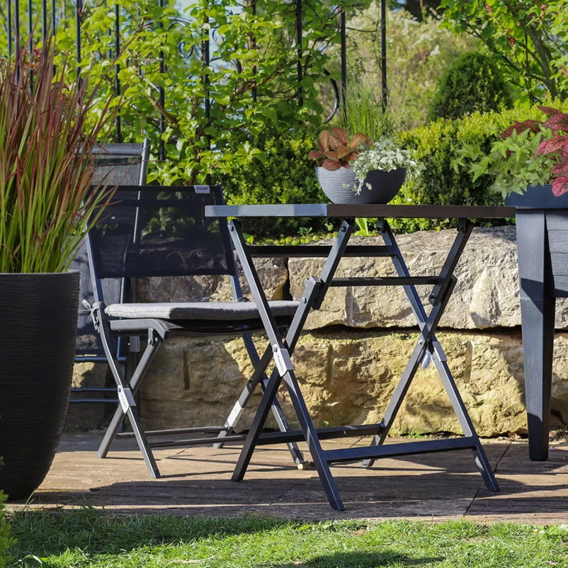 Doppler Alu-Balkonset 'Expert', 3-tlg., Anthrazit 2 Doppler Alu-Balkonset 'Expert', 3-tlg., Anthrazit – Bild 2